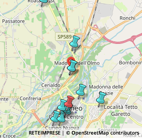 Mappa Via Torretta, 12100 Cuneo CN, Italia (2.2475)