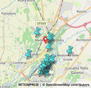 Mappa Via Torretta, 12100 Cuneo CN, Italia (1.97)