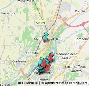 Mappa Via Torretta, 12100 Cuneo CN, Italia (2.301)