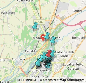 Mappa Via Torretta, 12100 Cuneo CN, Italia (1.9475)