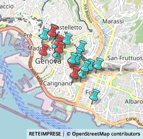 Mappa Via Ponte, 16121 Genova GE, Italia (0.569)