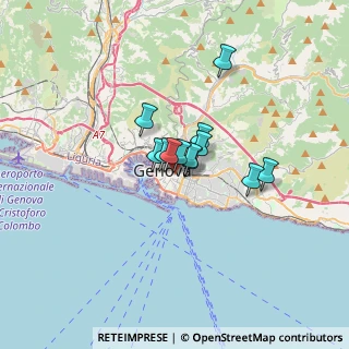 Mappa Via Ponte, 16121 Genova GE, Italia (1.82667)