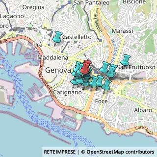 Mappa Via Anton Maria Maragliano, 16121 Genova GE, Italia (0.4475)