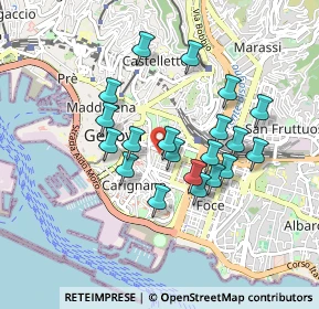 Mappa Via Carlo Innocenzo Frugoni, 16121 Genova GE, Italia (0.759)