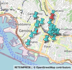 Mappa Via Anton Maria Maragliano, 16121 Genova GE, Italia (0.754)