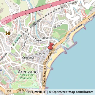 Mappa Corso Giacomo Matteotti, 84, 16011 Arenzano, Genova (Liguria)