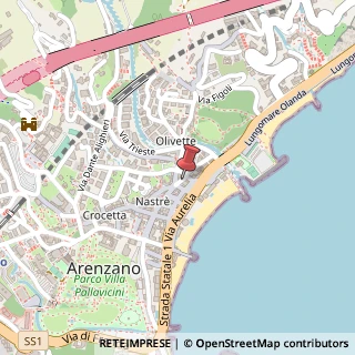 Mappa Via G.Verdi, 6, 16011 Arenzano, Genova (Liguria)