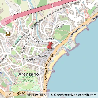 Mappa Via Edoardo Ghiglini, 4, 16011 Arenzano, Genova (Liguria)