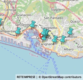 Mappa Via Mascherona, 16123 Genova GE, Italia (1.81545)