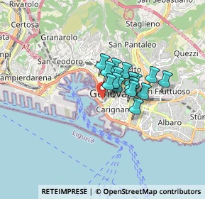 Mappa Piazza Renato Negri, 16123 Genova GE, Italia (0.98563)