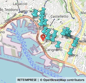 Mappa Piazza Renato Negri, 16123 Genova GE, Italia (0.8535)