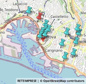 Mappa Piazza Renato Negri, 16123 Genova GE, Italia (0.86063)