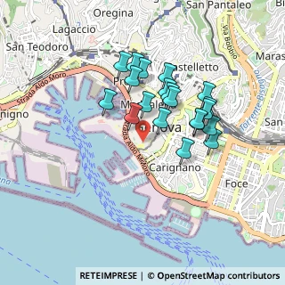 Mappa Piazza Renato Negri, 16123 Genova GE, Italia (0.7515)
