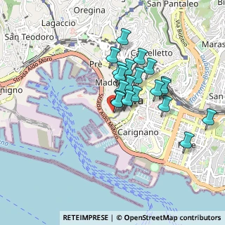 Mappa Via Mascherona, 16123 Genova GE, Italia (0.7285)