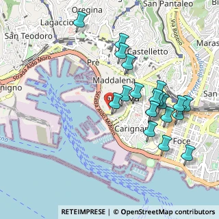 Mappa Via Mascherona, 16123 Genova GE, Italia (1.0065)