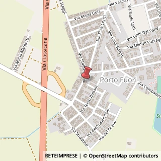 Mappa Via Staggi, 35, 48121 Ravenna, Ravenna (Emilia Romagna)