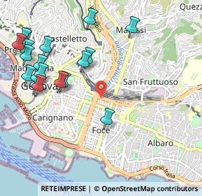 Mappa Largo Archimede, 16121 Genova GE, Italia (1.25222)