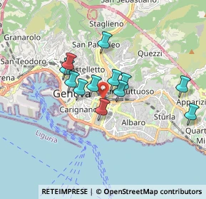 Mappa Largo Archimede, 16121 Genova GE, Italia (1.4)