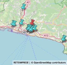 Mappa Via Semeria Padre Giovanni, 16131 Genova GE, Italia (5.80333)