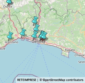 Mappa Via Semeria Padre Giovanni, 16131 Genova GE, Italia (13.51545)