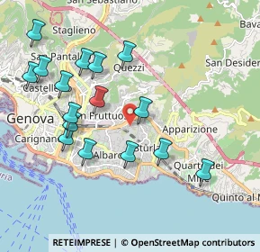 Mappa Via Semeria Padre Giovanni, 16131 Genova GE, Italia (2.07563)