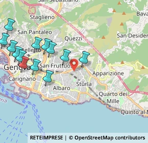 Mappa Via Semeria Padre Giovanni, 16131 Genova GE, Italia (2.41846)