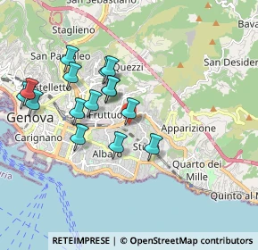 Mappa Via Semeria Padre Giovanni, 16131 Genova GE, Italia (1.77067)