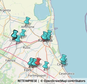 Mappa Viale V. Randi, 48124 Ravenna RA, Italia (16.913)
