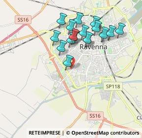 Mappa Viale V. Randi, 48124 Ravenna RA, Italia (1.77765)