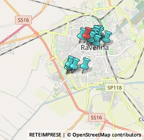Mappa Viale V. Randi, 48124 Ravenna RA, Italia (1.34529)