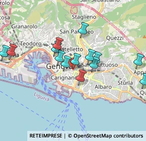 Mappa Via di Brera, 16121 Genova GE, Italia (1.74143)