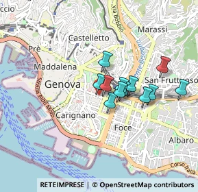 Mappa Via Cesarea, 16100 Genova GE, Italia (0.625)