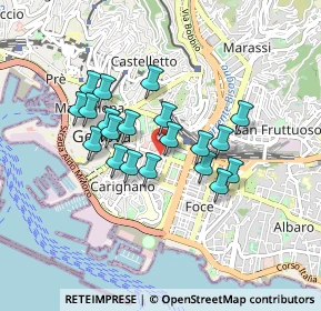 Mappa Via Cesarea, 16100 Genova GE, Italia (0.7055)
