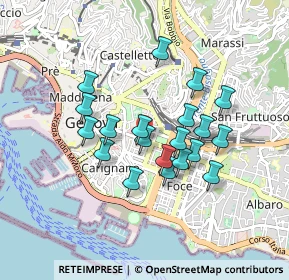 Mappa Via di Brera, 16121 Genova GE, Italia (0.7325)