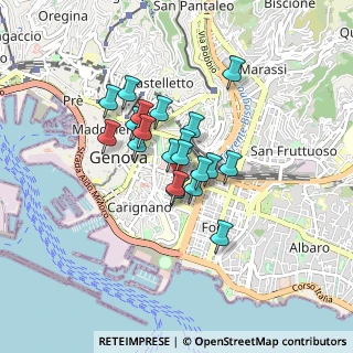 Mappa Via di Brera, 16121 Genova GE, Italia (0.588)