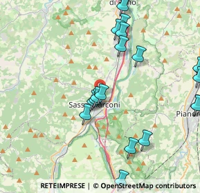 Mappa Via Orologio, 40037 Sasso Marconi BO, Italia (4.9465)