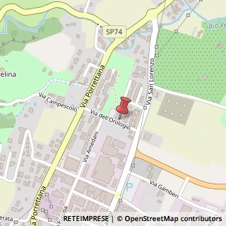 Mappa Via dell'Orologio, 105, 40037 Sasso Marconi, Bologna (Emilia Romagna)