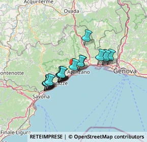 Mappa Via Orto, 16011 Arenzano GE, Italia (10.293)