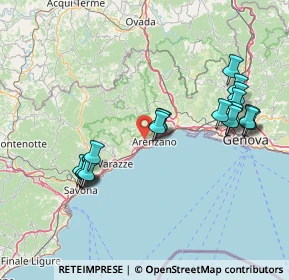 Mappa Via Orto, 16011 Arenzano GE, Italia (16.275)