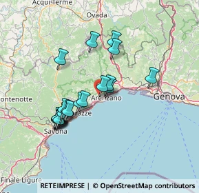 Mappa Via Orto, 16011 Arenzano GE, Italia (12.7945)