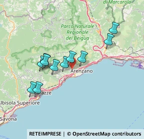 Mappa Via Orto, 16011 Arenzano GE, Italia (6.40818)