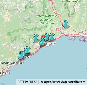 Mappa Via Orto, 16011 Arenzano GE, Italia (6.07545)