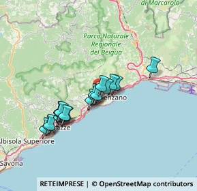 Mappa Via Orto, 16011 Arenzano GE, Italia (5.9635)