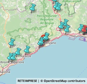 Mappa Via Orto, 16011 Arenzano GE, Italia (9.826)