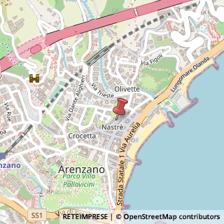 Mappa Via Edoardo Ghiglini, 44, 16011 Arenzano, Genova (Liguria)