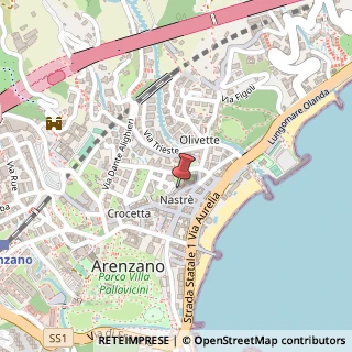 Mappa Via Edoardo Ghiglini, 62, 16011 Arenzano, Genova (Liguria)