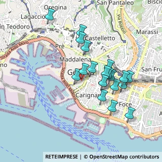 Mappa Via di Ravecca, 16128 Genova GE, Italia (0.851)