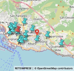 Mappa 16131 Genova GE, Italia (2.09105)