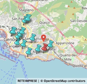 Mappa 16131 Genova GE, Italia (1.97375)