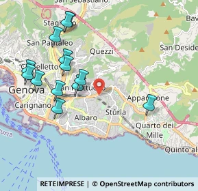 Mappa 16131 Genova GE, Italia (2.15692)
